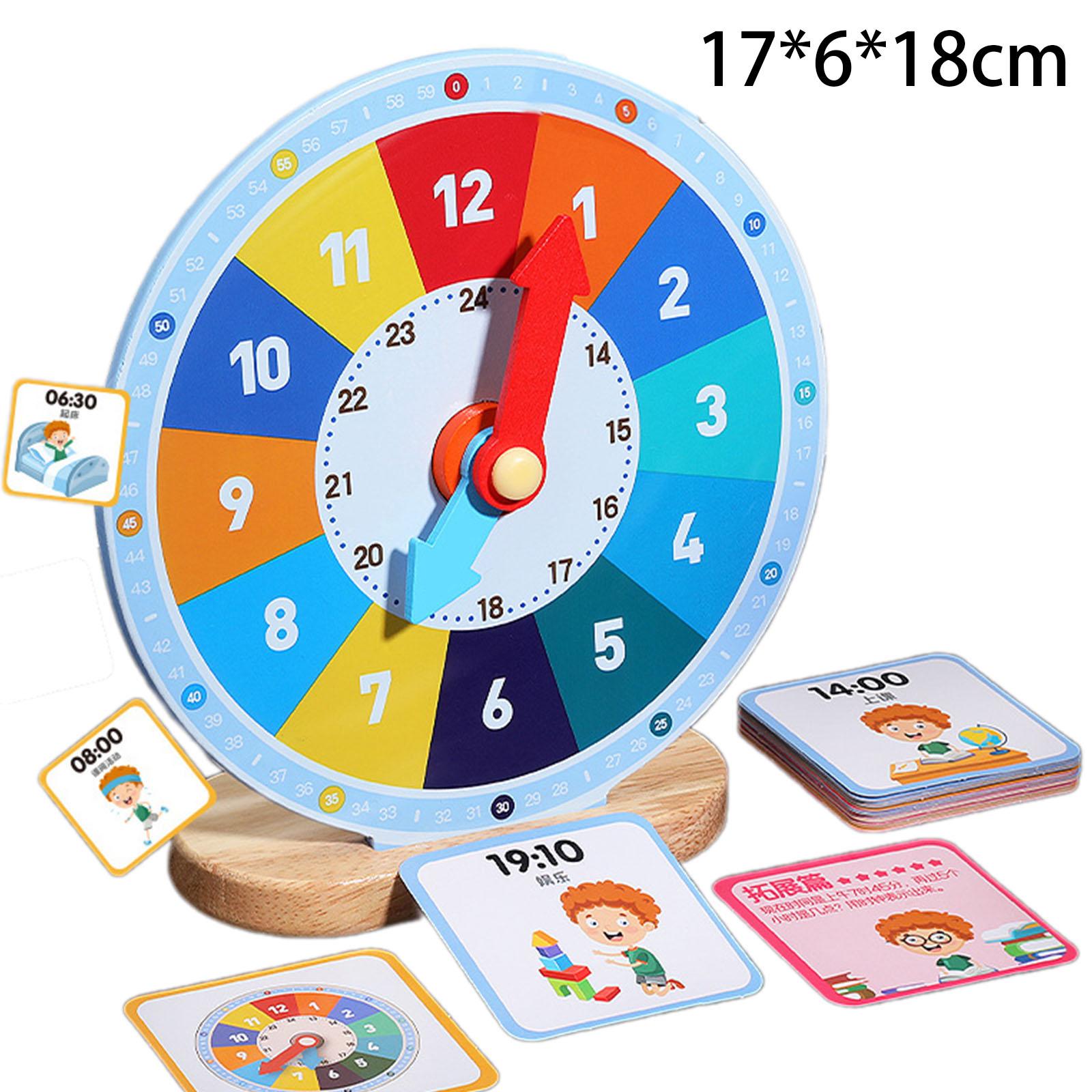 Jam Edukatif Kayu untuk Anak-a - Kids Education Number ulasan dan harga