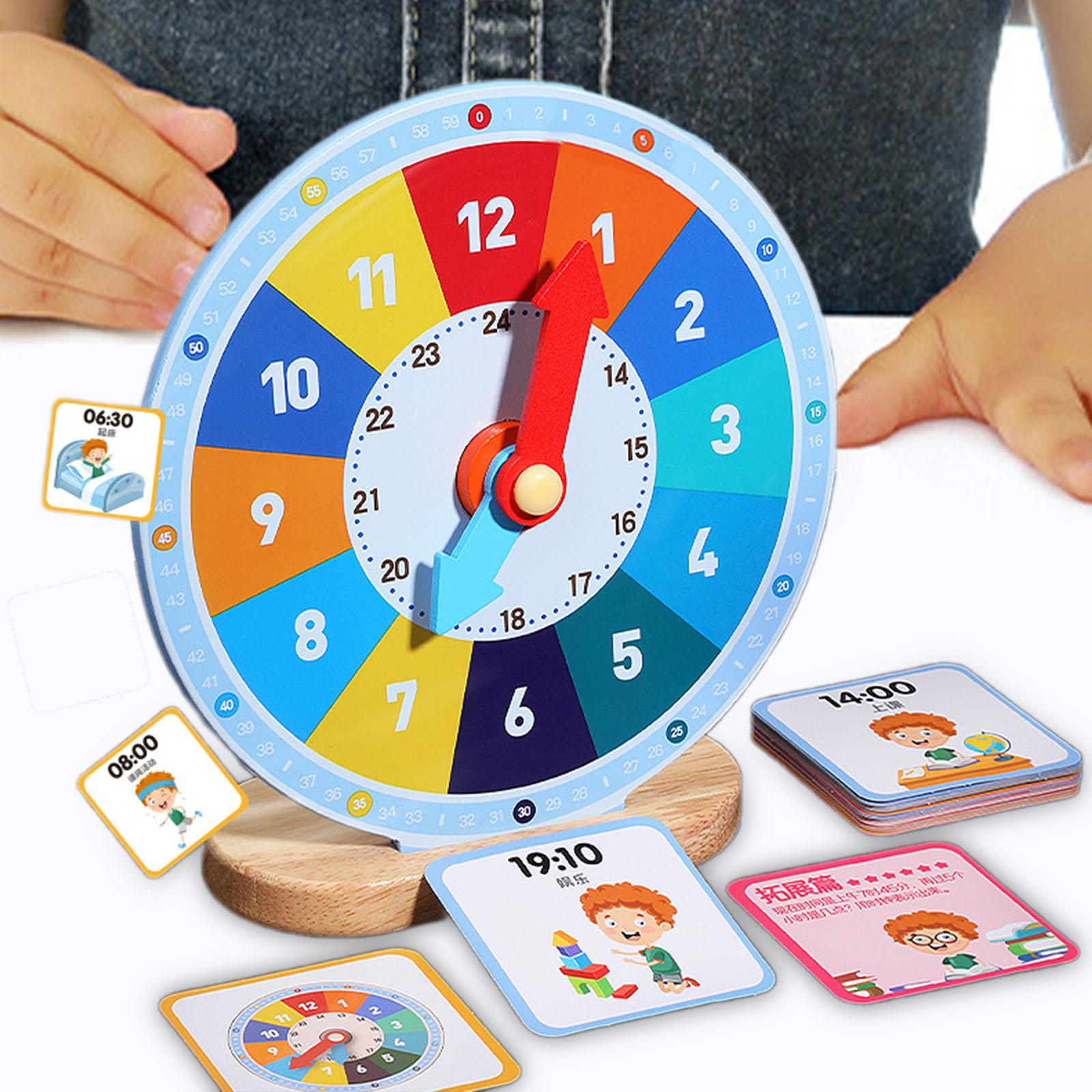 Jam Edukatif Kayu untuk Anak-a - Kids Education Number ulasan dan harga