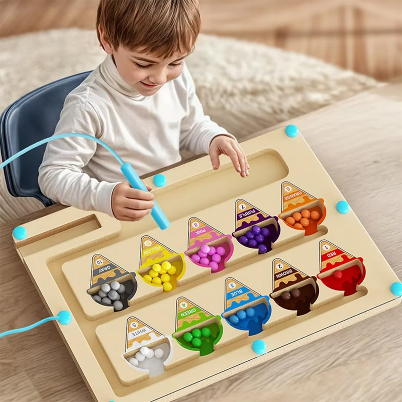 Es Krim magnetik warna dan jum - Kids Education Number ulasan dan harga