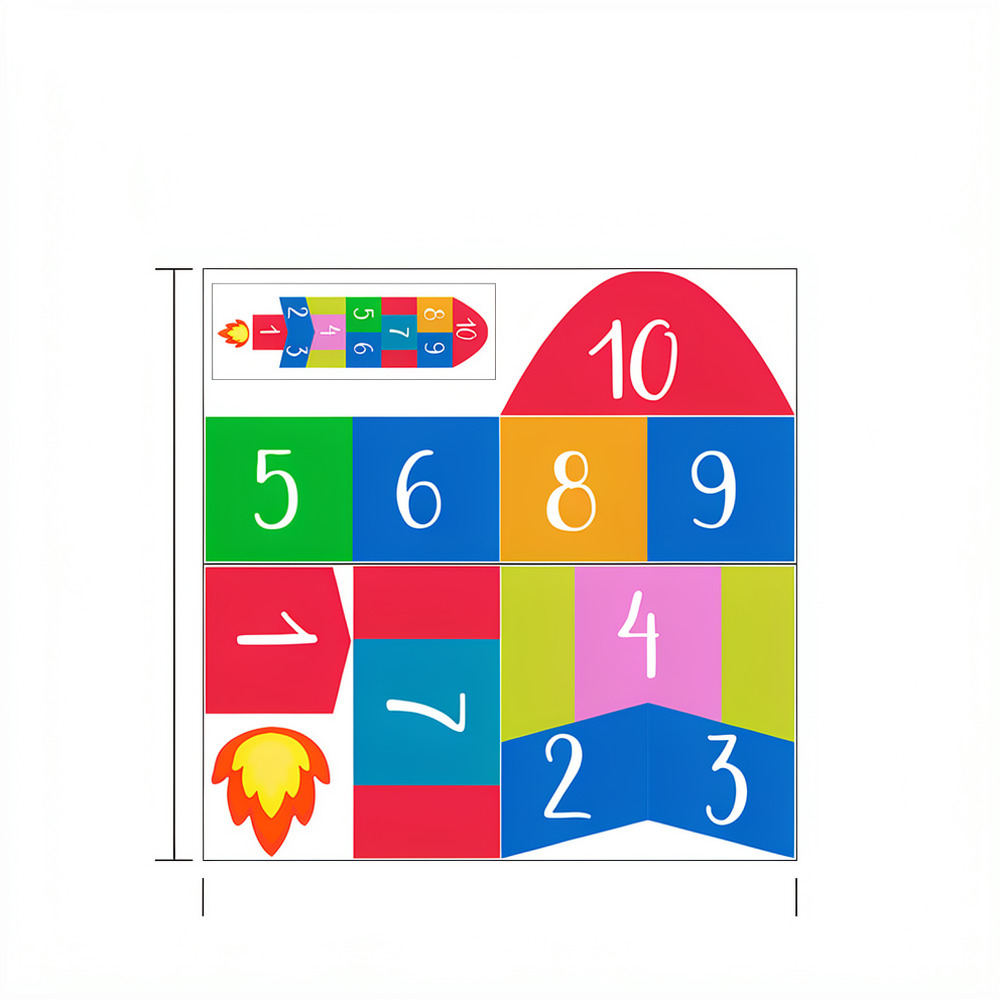 Stiker Dinding Edukatif Bertem - Kids Education Activities ulasan dan harga